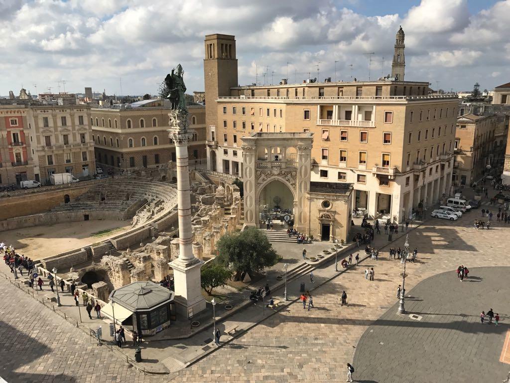 レッチェPiazza Sant' Oronzo Civico 40アパートメント エクステリア 写真